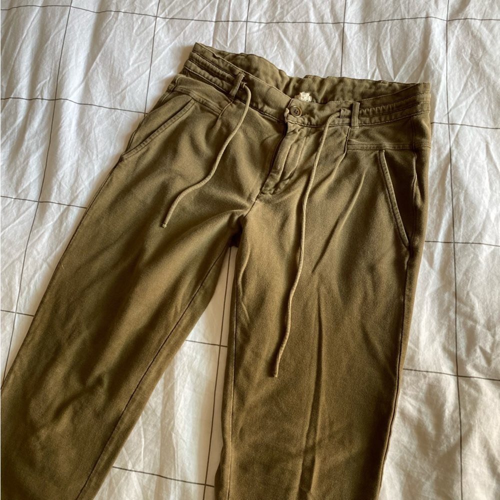 J. Crew Cotton Drawstring Pants - image 1